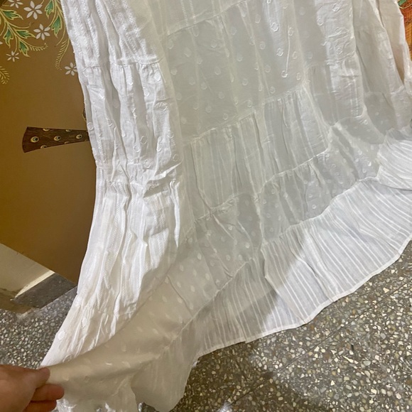 White Shoulder Strap Dress. Size - S - Picture 6 of 12